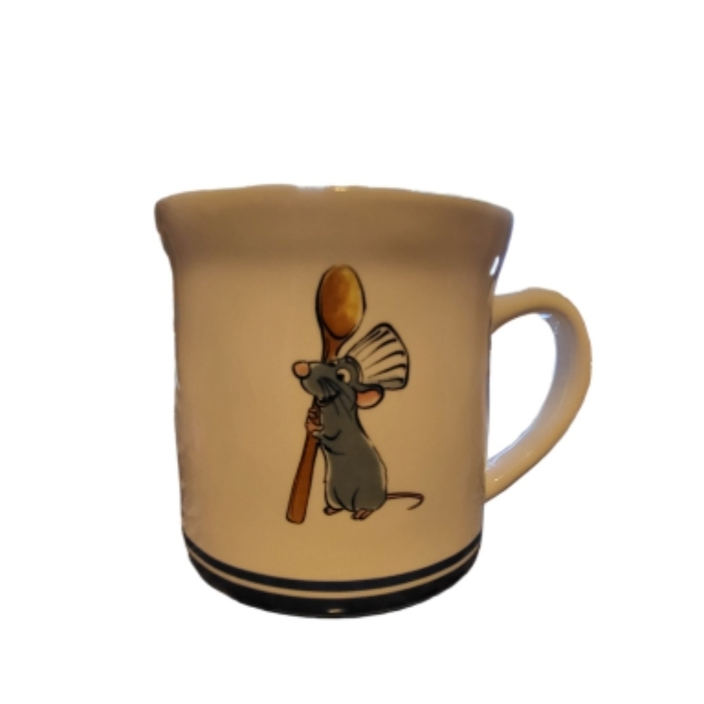 Rae Dunn Pixar White Mug Ratatouille
